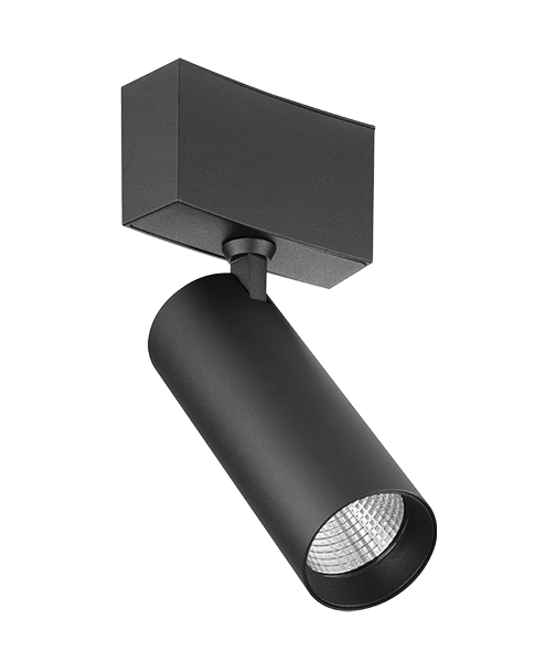 MAGNETIC CURVED TRACK SYSTEM - CURVED ADJUSTABLE SPOTLIGHT SMALL MODULE