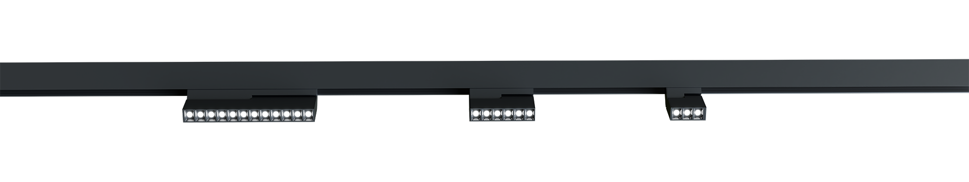 MAGNETICS TRACK SYSTEM - ADJUSTABLE LOUVRE LINEAR MODULE